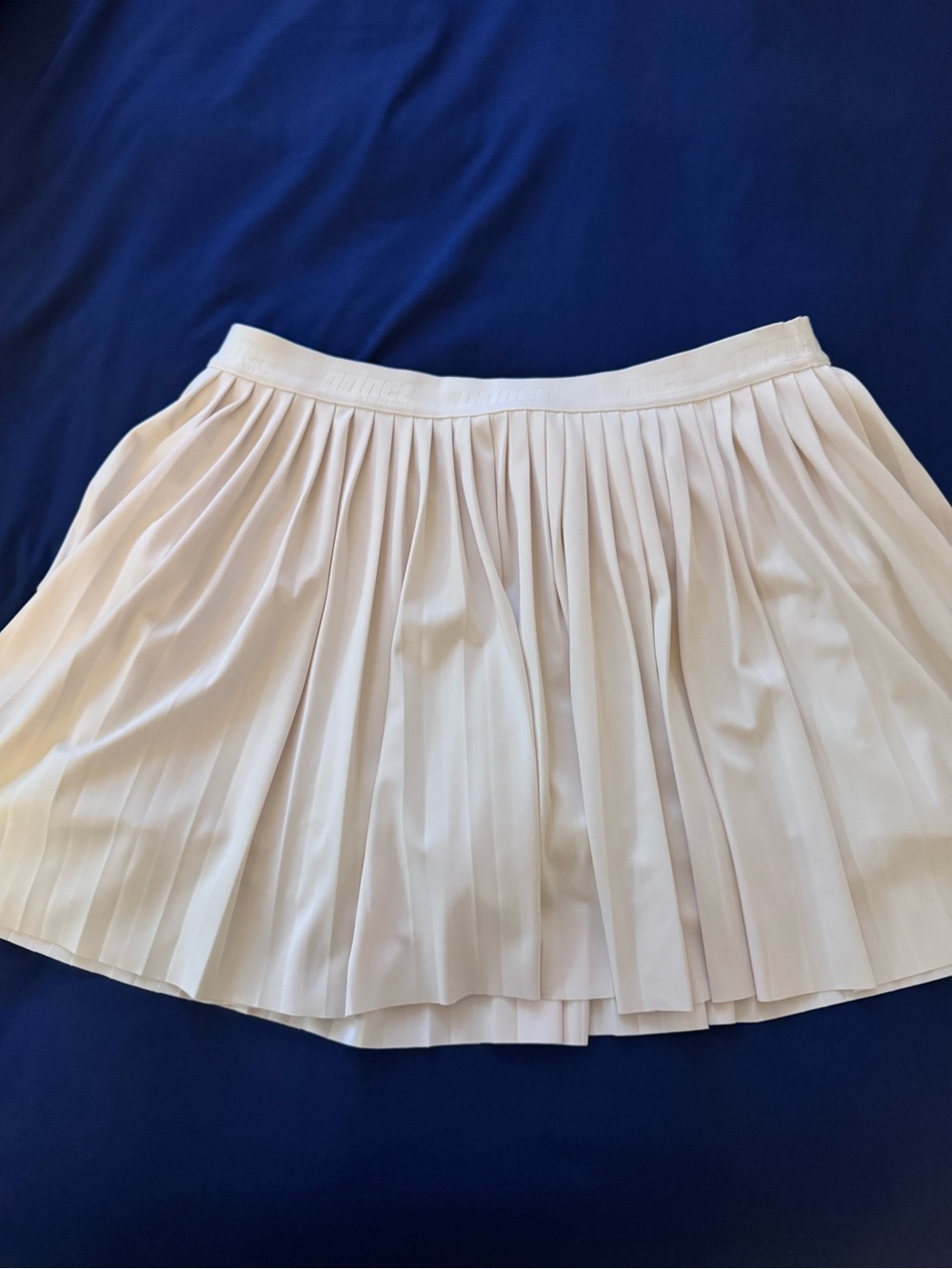Prince pickleball Pleated Skirt in White